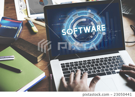 Software Hud Technology Digital Media Innovation Concept 23050441