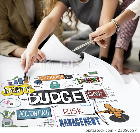 Budget Finance Business Cash Flow Concept Budget Finance Business Cash Flow Concept 23050557