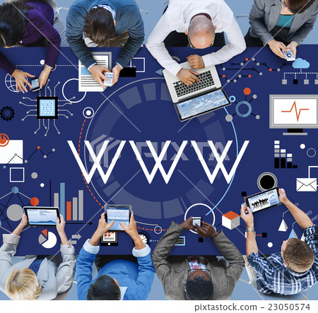 WWW Website Homepage Connection Internet Concept 23050574
