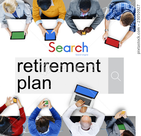 Retirement Plam Wealth Worth Security Management Concept 23050927