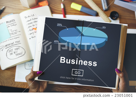 Business Organization Pie Chart Statistics Concept Business Organization Pie Chart Statistics Concept 23051001