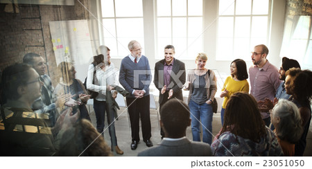 Business Team Organization Brainstorming Meeting Concept Business Team Organization Brainstorming Meeting Concept 23051050