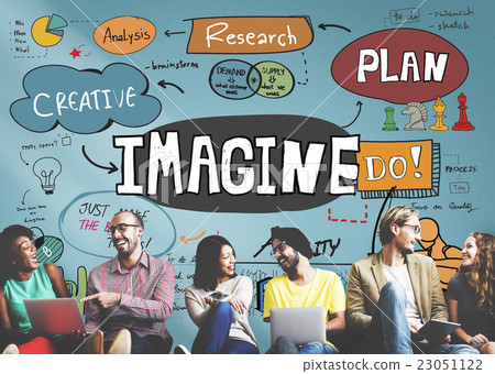 Imagine Imagination Expect Creative Sketch Concept 23051122