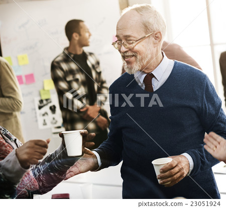 Business Team Meeting Working Talking Concept Business Team Meeting Working Talking Concept 23051924