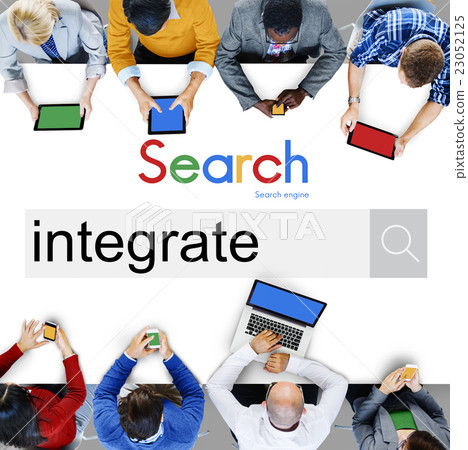 Integrate Merging Blend Combine Concept 23052125