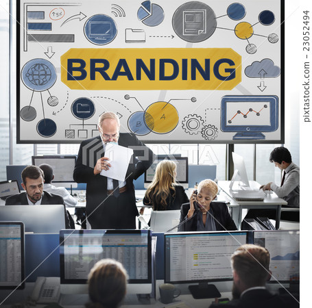 Branding Advertising Commercial Trademark Marketing Concept Branding Advertising Commercial Trademark Marketing Concept 23052494