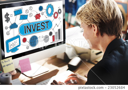 Invest Investment Business Economy Finance Concept 23052684