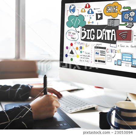 Big Data Online Internet Technology Concept 23053094