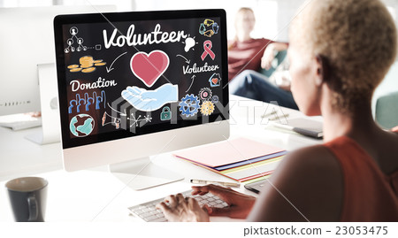 Volunteer Donation Welfare Helping Hand Concept 23053475