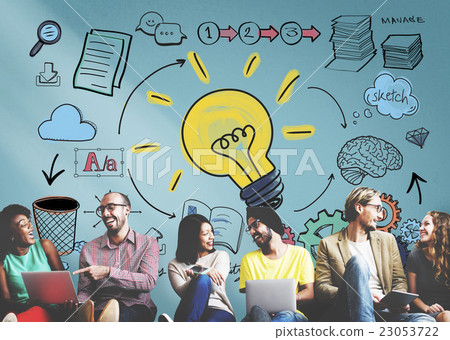 图库照片: planning ideas innovation creativity knowledge vision