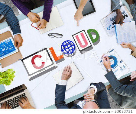 Cloud Computing Database Server Network Concept Cloud Computing Database Server Network Concept 23053731
