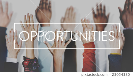 Opportunities Career Achievement Success Concept Opportunities Career Achievement Success Concept 23054380