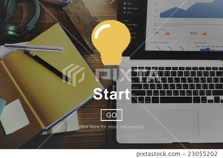 Start Up Launch Beginning Inception Starting Concept 23055202