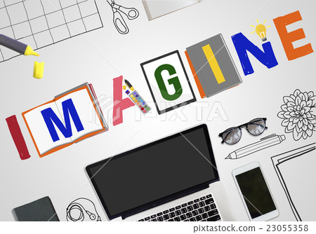 Imagine Planning Creative Imagination Concept Imagine Planning Creative Imagination Concept 23055358