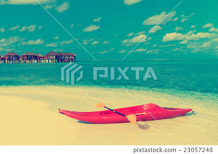 tropical beach in Maldives 23057248