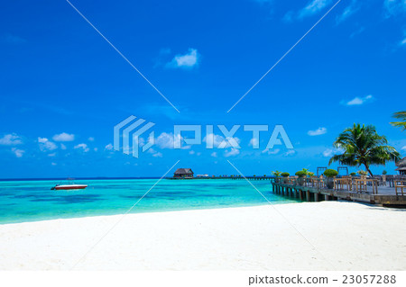 beach in Maldives beach in Maldives 23057288
