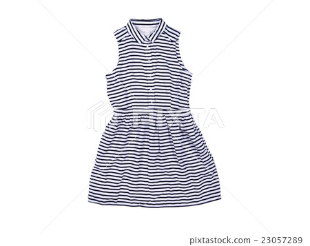 dress for girl on white background dress for girl on white background 23057289