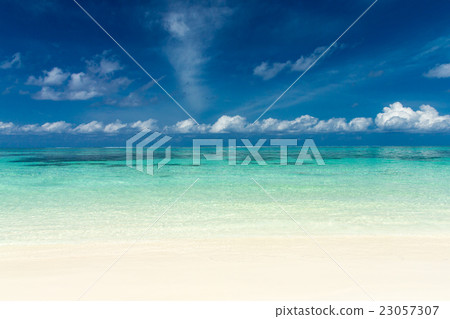 tropical beach in Maldives 23057307