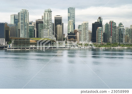 Vancouver skyline. View of Downtown Vancouver 23058999