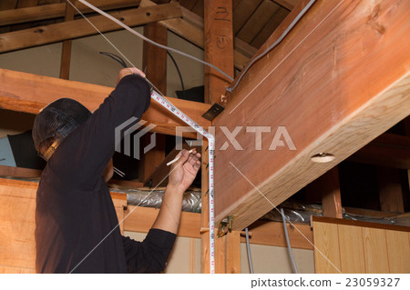 Room renovation image Ceiling ground making Room renovation image Ceiling ground making 23059327