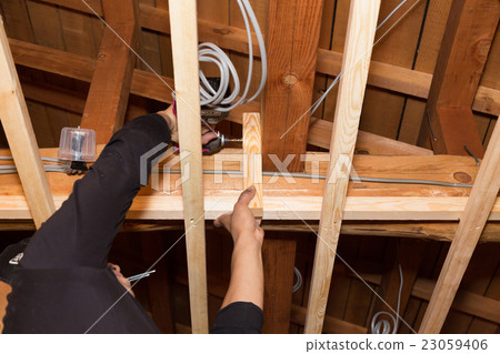 Room renovation image Ceiling ground making Room renovation image Ceiling ground making 23059406