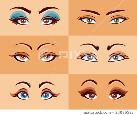 Women Eyes Set 23059552