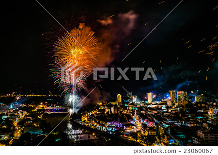 Firework Blast at 1st of january   23060067