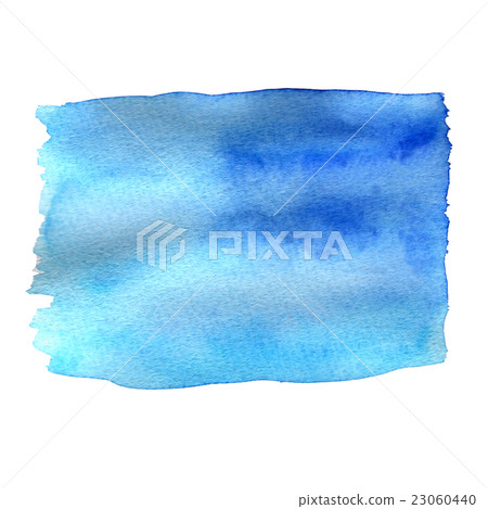 Dark light blue watercolor image abstract shape Dark light blue watercolor image abstract shape 23060440