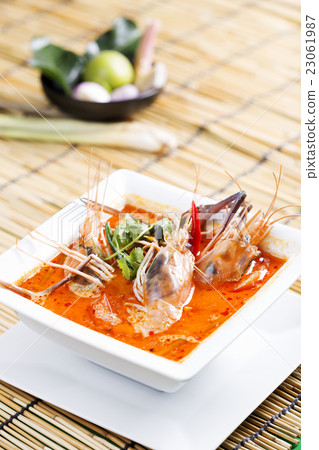 sour and spicy of shrimp soup sour and spicy of shrimp soup 23061987
