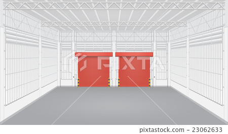 Factory empty vector - Stock Illustration [23062633] - PIXTA