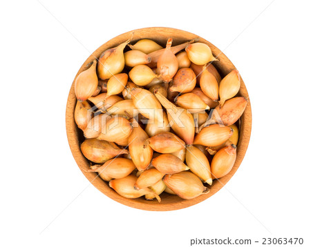 Seeds of onion in a bowl 23063470