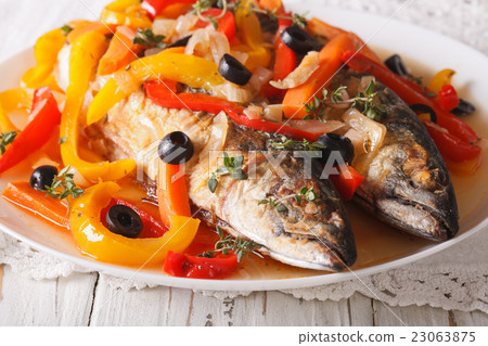 Escabeche fish 23063875
