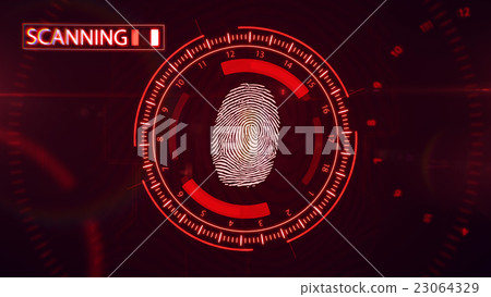Fingerprint scanning technology. 23064329