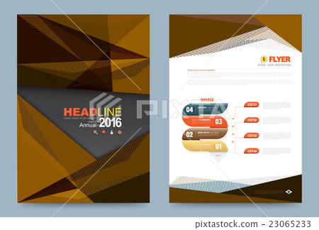 Template design - Stock Illustration [23065233] - PIXTA
