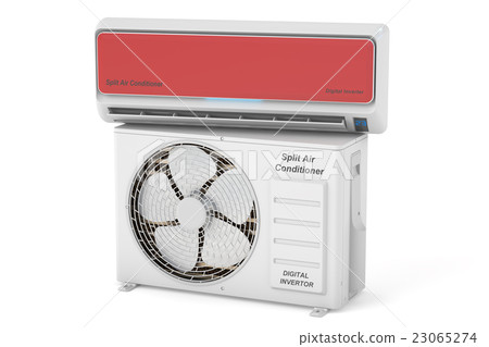 modern air conditioner system with unit 23065274