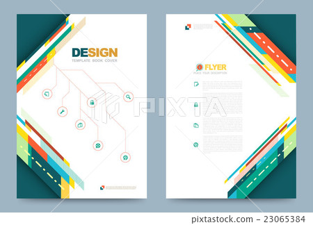 Template design - Stock Illustration [23065384] - PIXTA