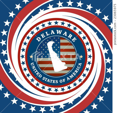 Vintage label Delaware 23065975