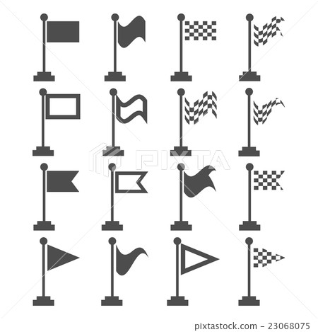 set of flag icon 23068075