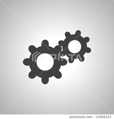 vector of gear icon 23068125