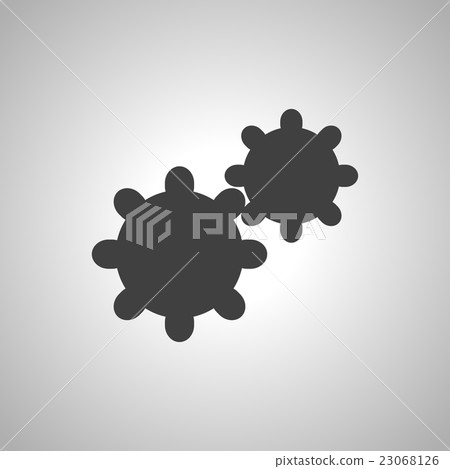 vector of gear icon vector of gear icon 23068126