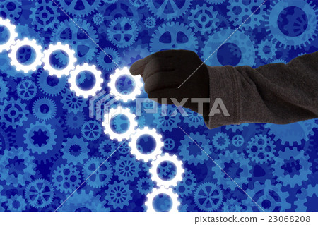 Removing a gear from the chain 23068208