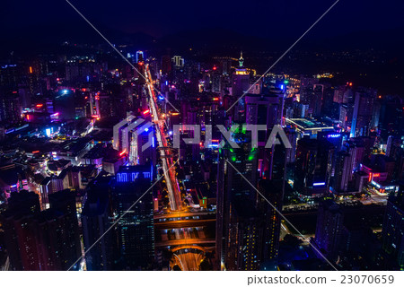 深圳,中國夜視圖 深圳,中國夜視圖 23070659