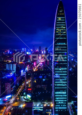 深圳,中國夜視圖 深圳,中國夜視圖 23070661