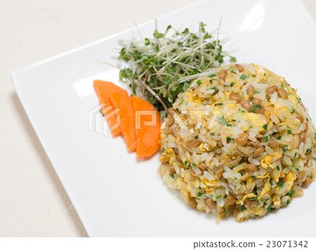 納豆炒飯 納豆炒飯 23071342