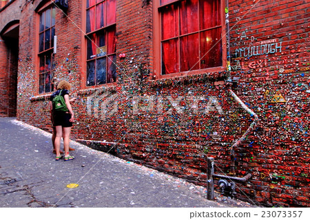 Gum Wall Seattle United States 23073357