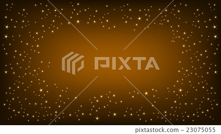 Orange Space background. Orange Space background. 23075055