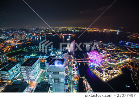 港區未來的夜景 23077497