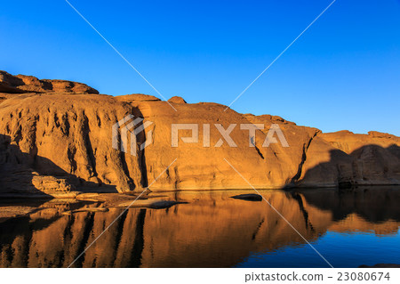 Sam Pan Bok in Mae Kong river.  23080674