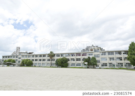 Junior high school building Junior high school building 23081574