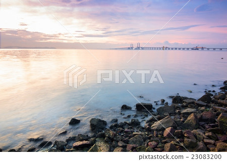 Sunrise by the beach George Town, Penang Malaysia Sunrise by the beach George Town, Penang Malaysia 23083200